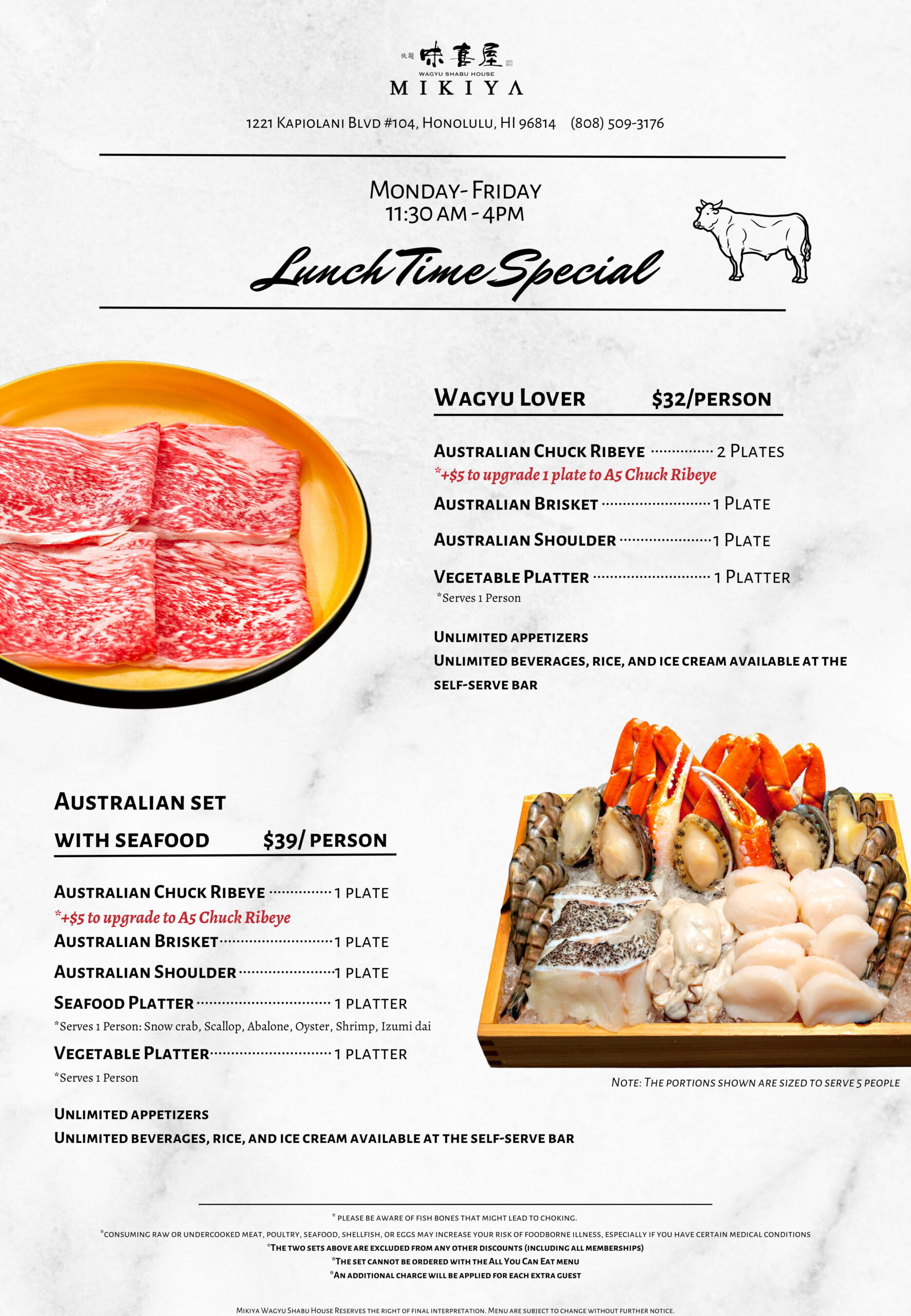 Chubby Group | Mikiya Wagyu Shabu House Kapiolani (Coming Soon)