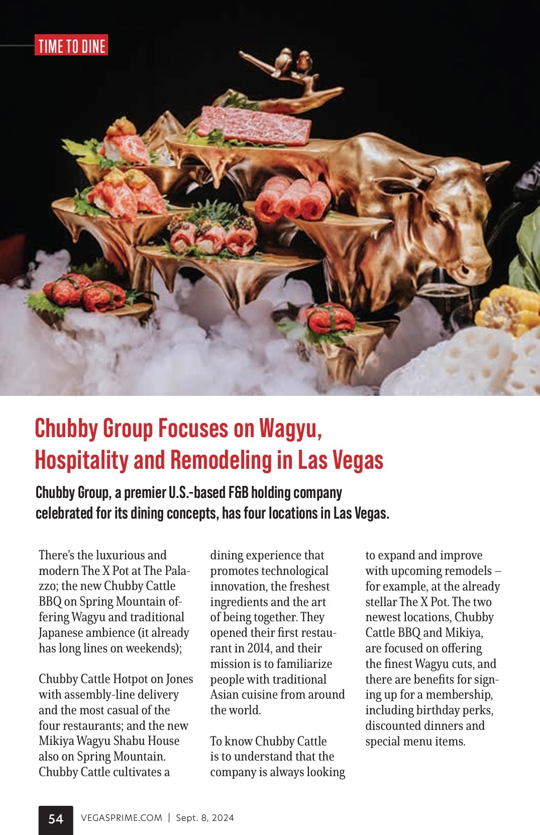 Chubby Group | Chubby Group Focuses on Wagyu, Hospitality and Remodeling in Las Vegas